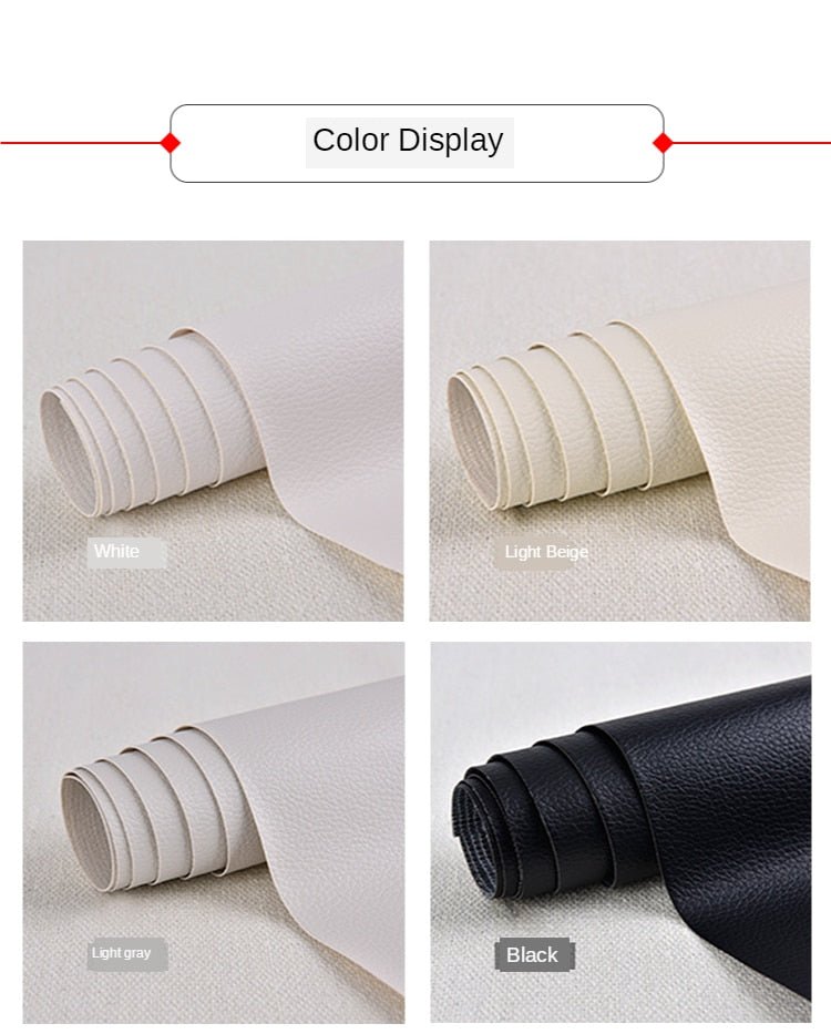 Sofa and chair repair leather patches