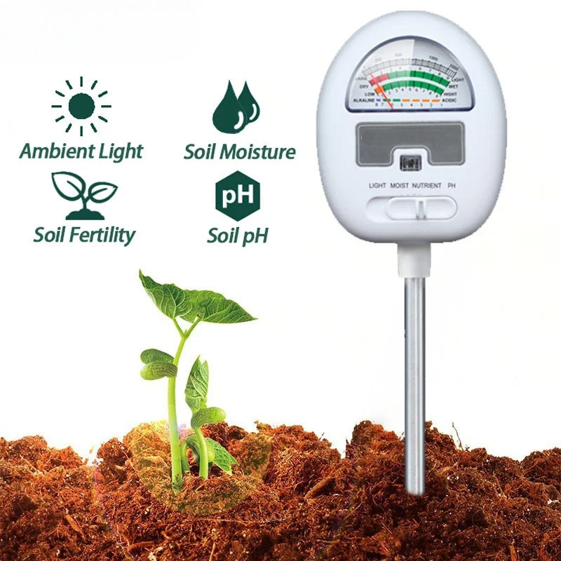 Skanto | 4-in-1 Smart Soil Meter for Precise Plant Care Monitoring