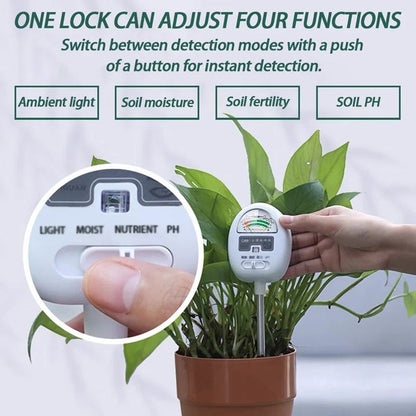 Skanto | 4-in-1 Smart Soil Meter for Precise Plant Care Monitoring