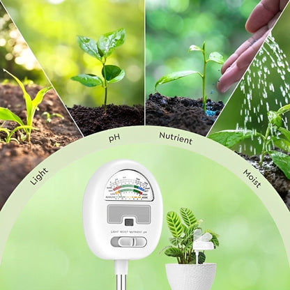 Skanto | 4-in-1 Smart Soil Meter for Precise Plant Care Monitoring
