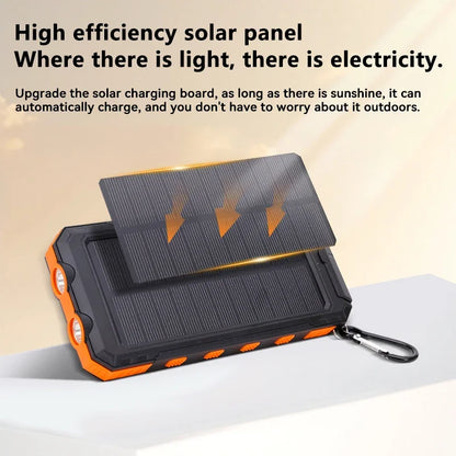 Skanto | Solar Power Bank with Flashlight - SolarCharge Pro
