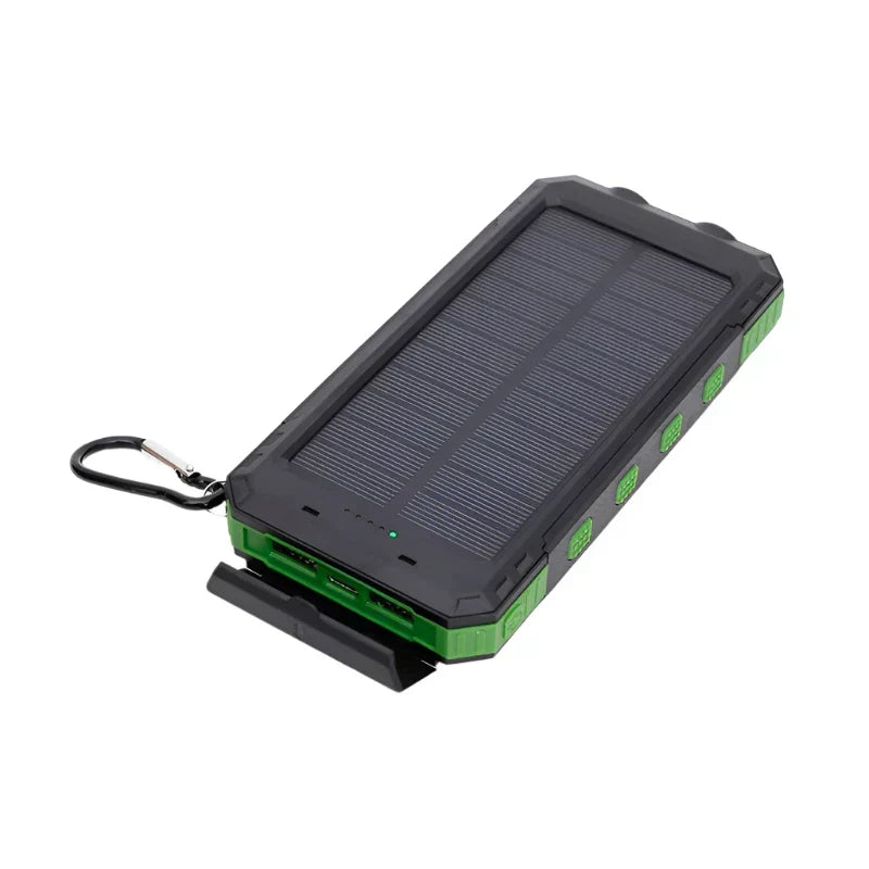 Skanto | Solar Power Bank with Flashlight - SolarCharge Pro