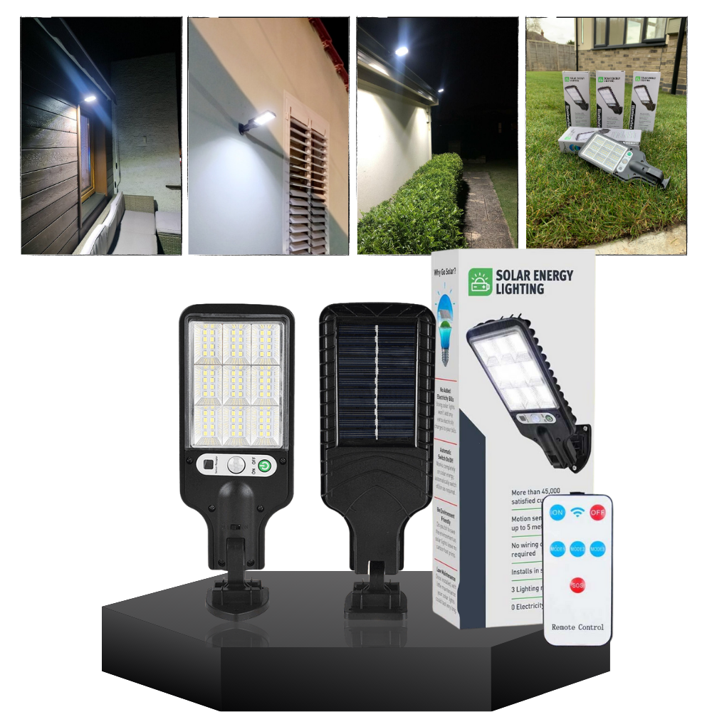Skanto | Raylux Motion Solar LED Outdoor Light with Motion Sensor