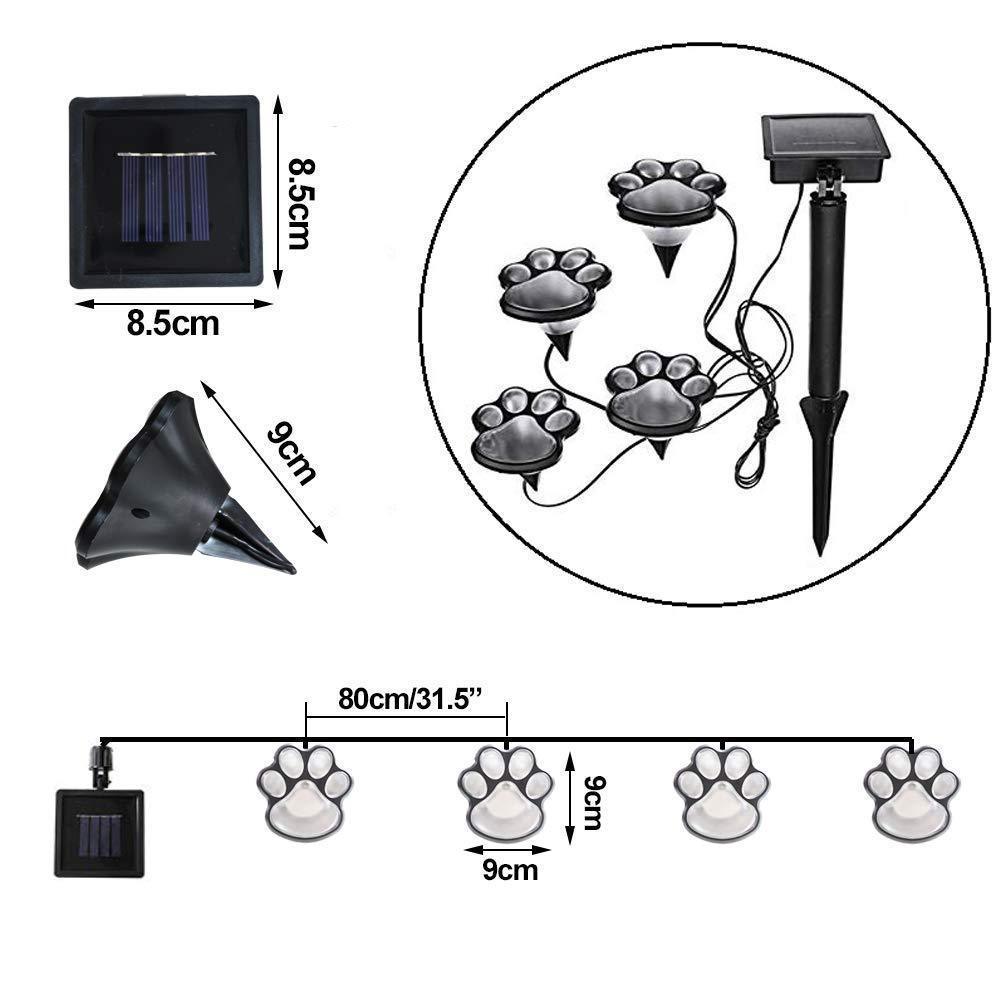 BowLift | Paw Print Garden Lights