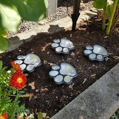 BowLift | Paw Print Garden Lights