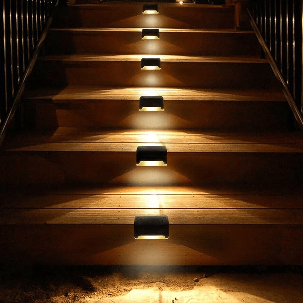 Solar Waterproof Stair Lights Bowlift