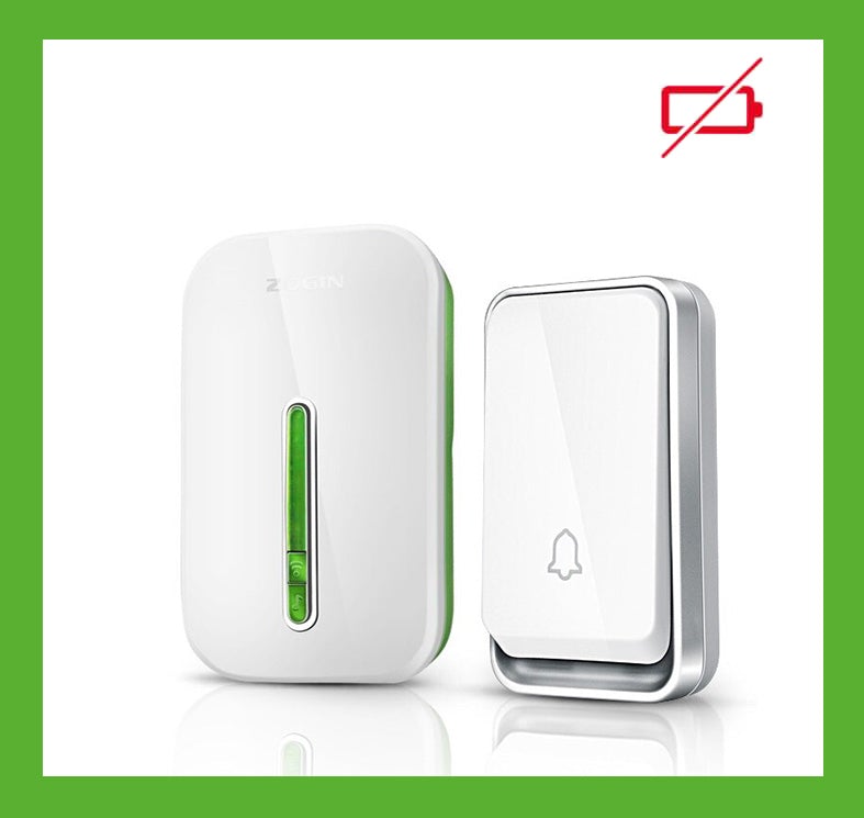 Skanto | Wireless Smart Doorbell – Battery-Free, Waterproof & Energy-Saving Outdoor Doorbell