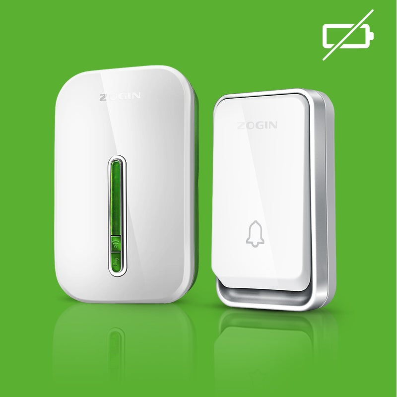 Skanto | Wireless Smart Doorbell – Battery-Free, Waterproof & Energy-Saving Outdoor Doorbell