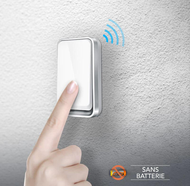 Skanto | Wireless Battery-Free Smart Doorbell – Waterproof and Energy Efficient