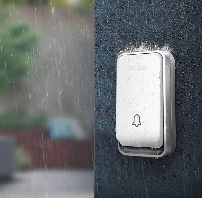 Skanto | Wireless Smart Doorbell – Battery-Free, Waterproof & Energy-Saving Outdoor Doorbell