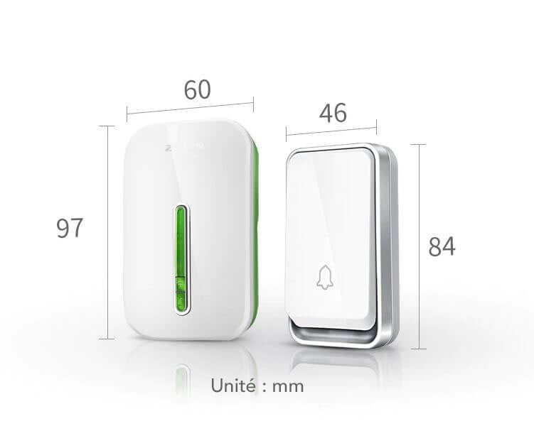 Skanto | Wireless Smart Doorbell – Battery-Free, Waterproof & Energy-Saving Outdoor Doorbell
