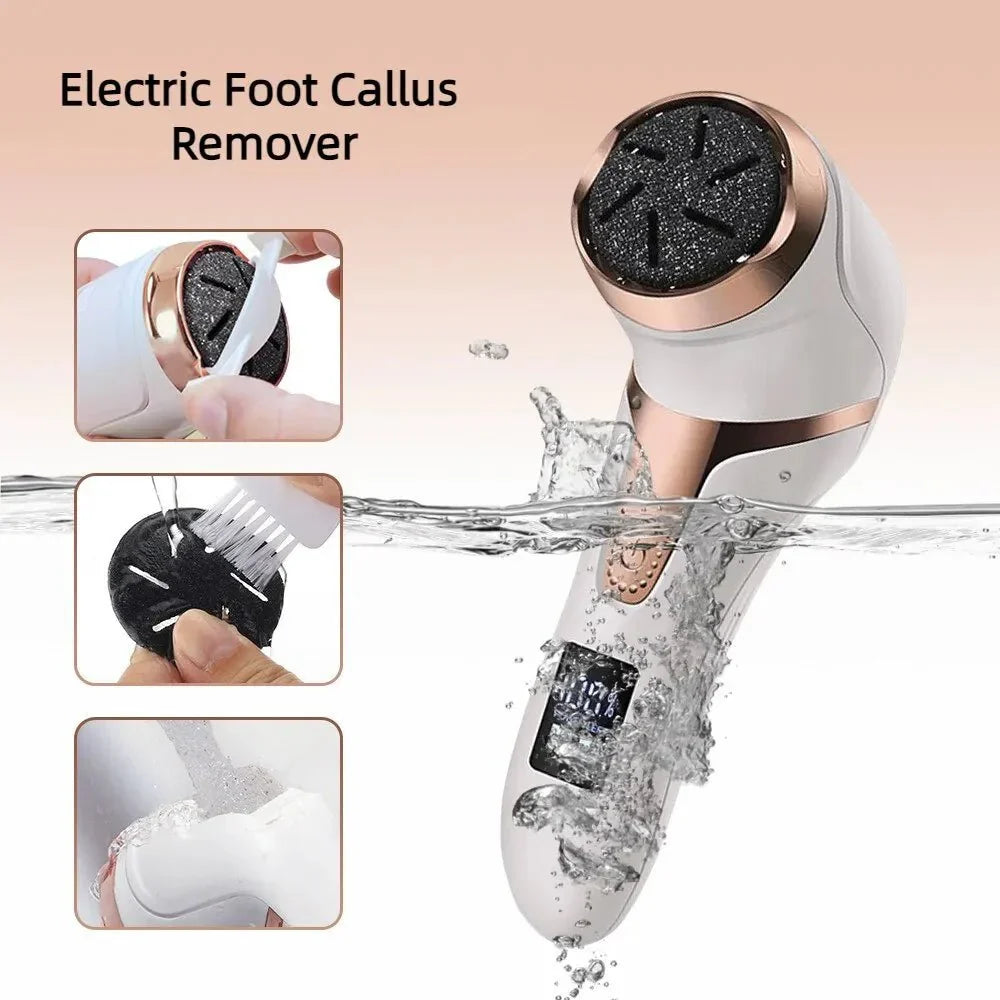 Skanto | SOOTHESECARE – Rechargeable Callus Remover for Silky Soft Feet at Home