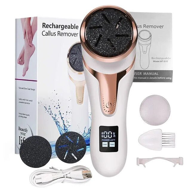 Skanto | SOOTHESECARE – Rechargeable Callus Remover for Silky Soft Feet at Home