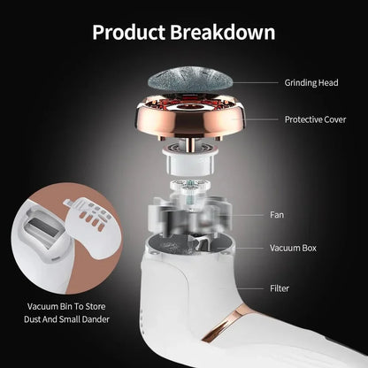 Skanto | SOOTHESECARE – Rechargeable Callus Remover for Silky Soft Feet at Home