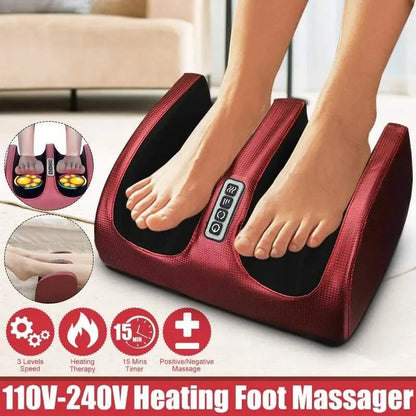 Skanto | SOOTHESTEP – Luxurious Shiatsu Foot Massager with Heat Function