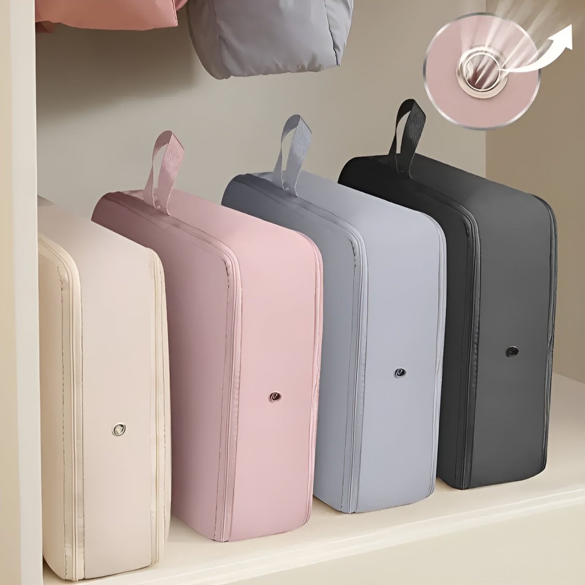 Skanto | SpaceSaver Bag – Compression Storage Bag for Clothes and Bedding