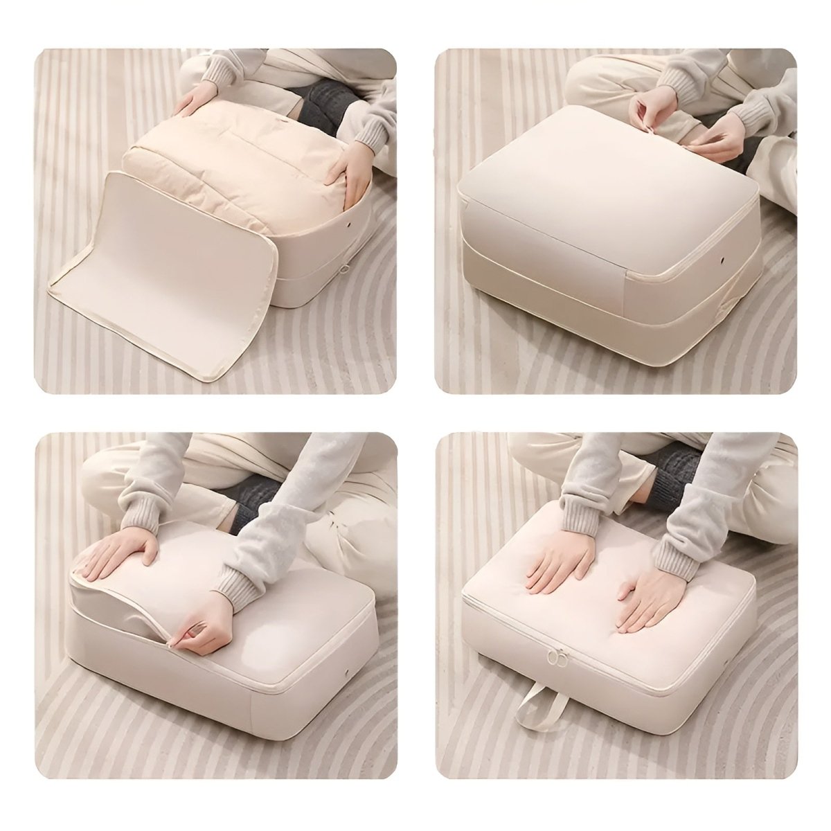 Skanto | SpaceSaver Bag – Compression Storage Bag for Clothes and Bedding