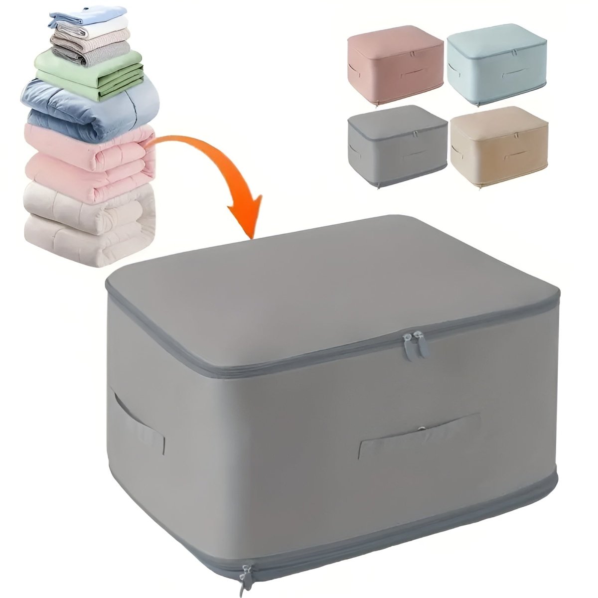 Skanto | SpaceSaver Bag – Compression Storage Bag for Clothes and Bedding