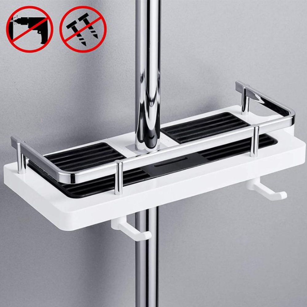 BowLift | Shower Shelf Stainless Steel Bathroom Storage Rack