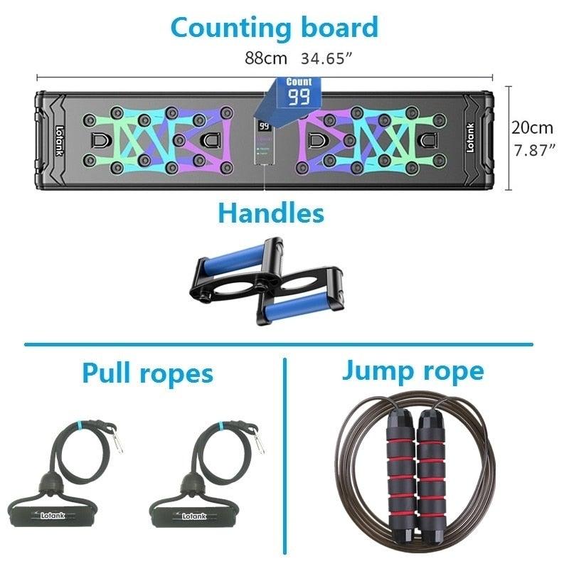 BowLift | Spartan Push-Up Board - Smart Push-Up Board