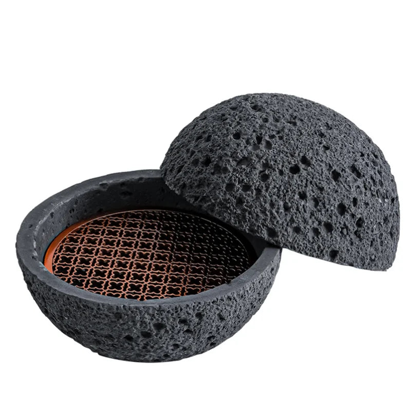 Special Lava Stone Planet Sashimi Seafood Dry Ice Serving Plate | Bowlift