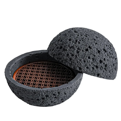 Special Lava Stone Planet Sashimi Seafood Dry Ice Serving Plate | Bowlift