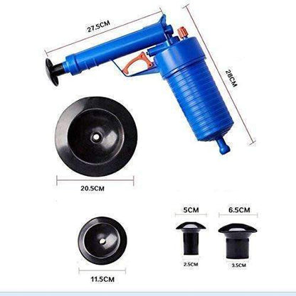 BowLift | High Pressure Air Drain Blaster - Drain Cleaner Clogged Pipes and Drains