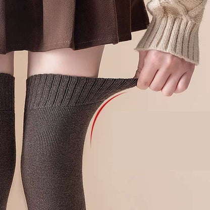 BowLift | Non-slip Over-the-knee stockings made of cotton with silicone