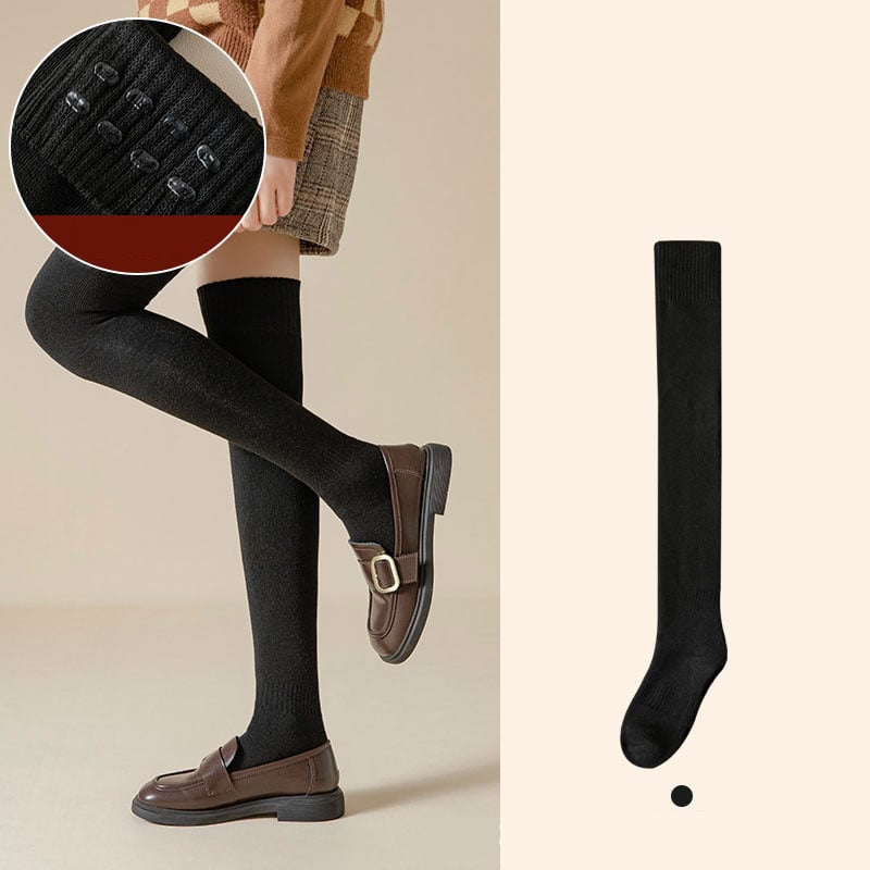 BowLift | Non-slip Over-the-knee stockings made of cotton with silicone