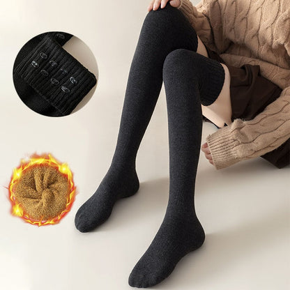 BowLift | Non-slip Over-the-knee stockings made of cotton with silicone