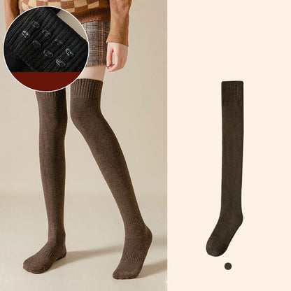 BowLift | Non-slip Over-the-knee stockings made of cotton with silicone