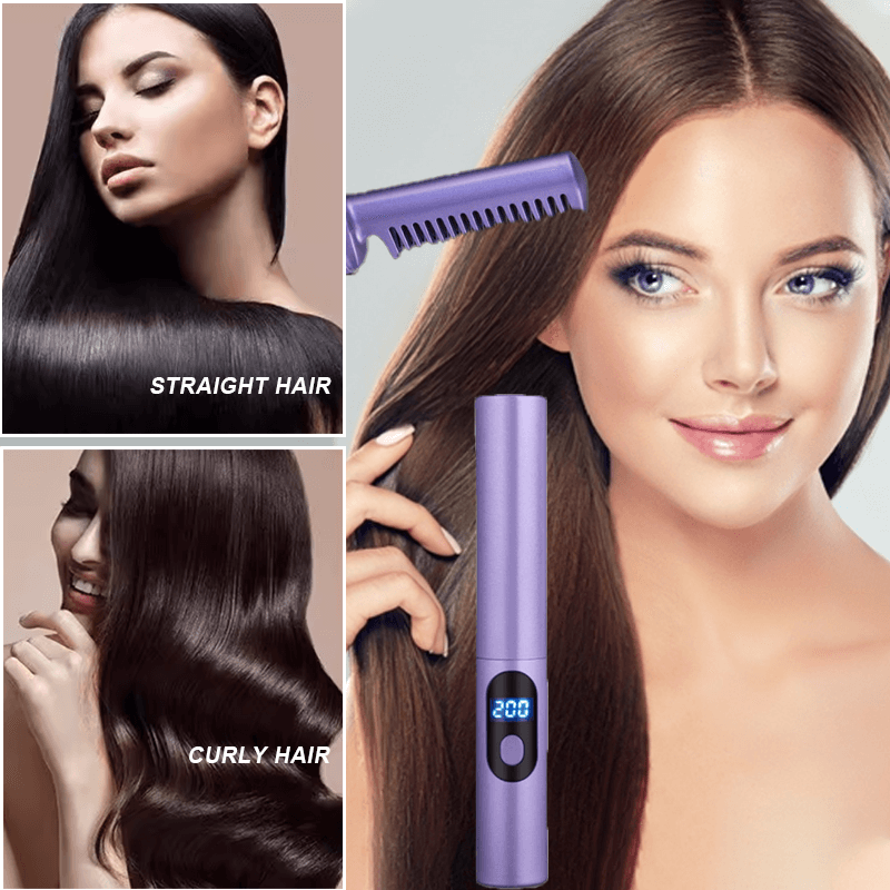 Sandsberg | Cordless Mini Hair Straightener & Curling Iron