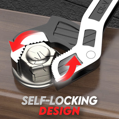 BowLift | Industrial Quality Multifunctional Self-locking Pipe Wrench Tool