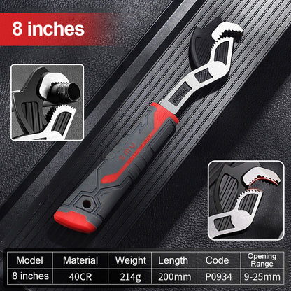 BowLift | Industrial Quality Multifunctional Self-locking Pipe Wrench Tool