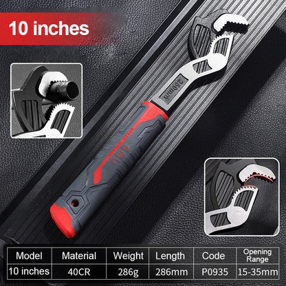 BowLift | Industrial Quality Multifunctional Self-locking Pipe Wrench Tool