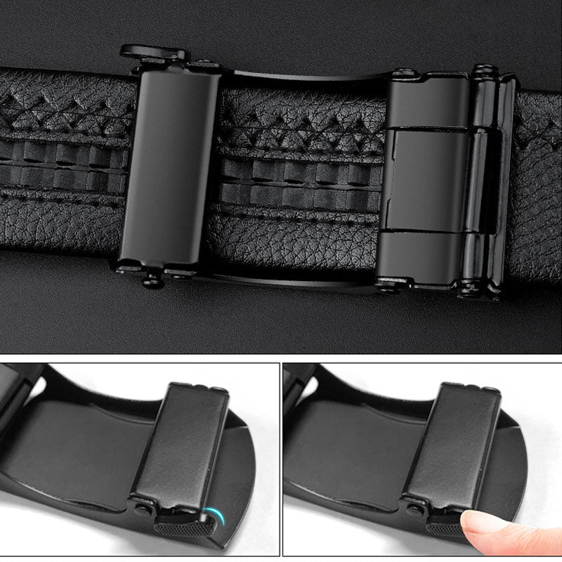 Skanto | Men's Leather Ratchet Belt