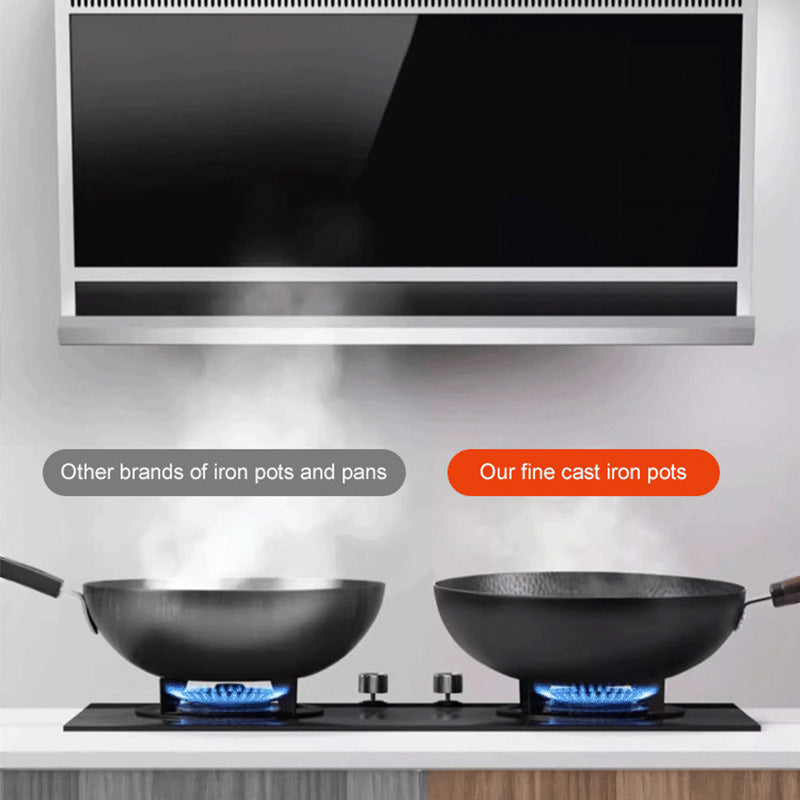 Anti-theft Iron Frying Pan