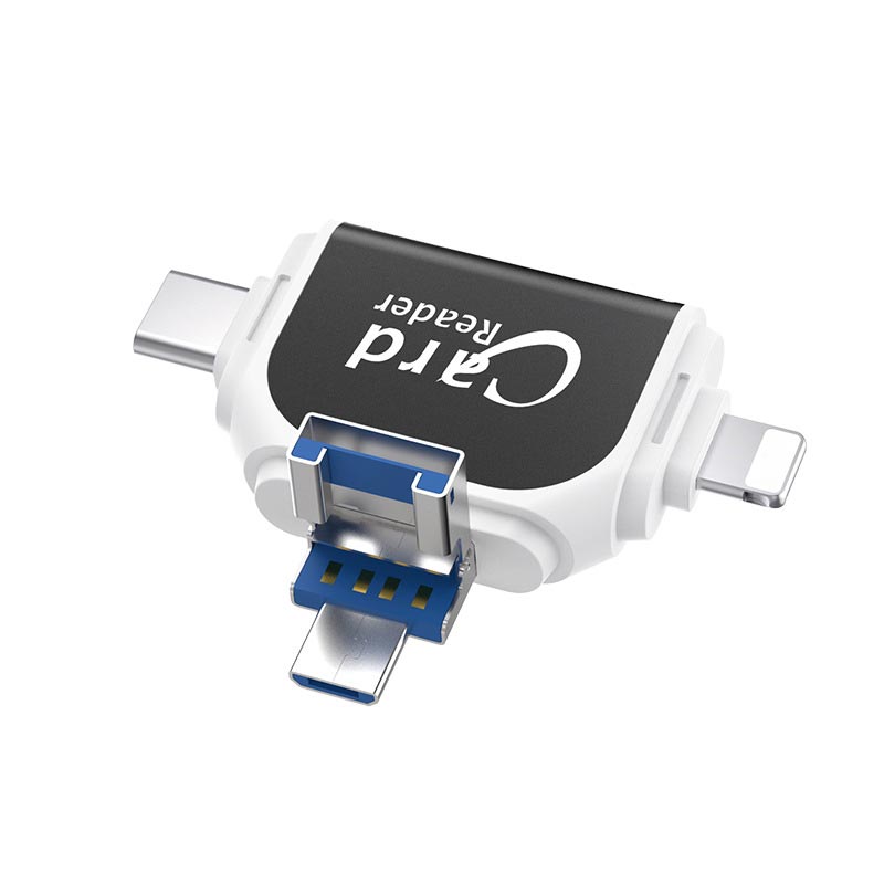 Skanto | 4-in-1 Multi-Port Card Reader