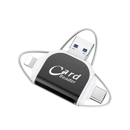 Skanto | 4-in-1 Multi-Port Card Reader
