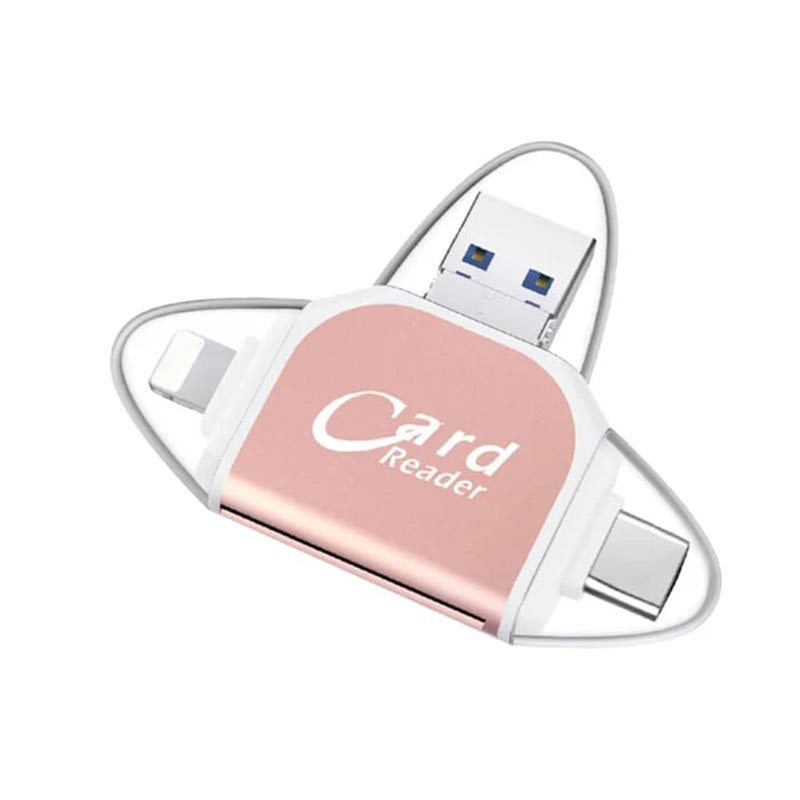 Skanto | 4-in-1 Multi-Port Card Reader