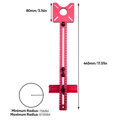 BowLift | 3 in 1 Router Milling Groove Bracke