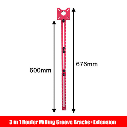 BowLift | 3 in 1 Router Milling Groove Bracke