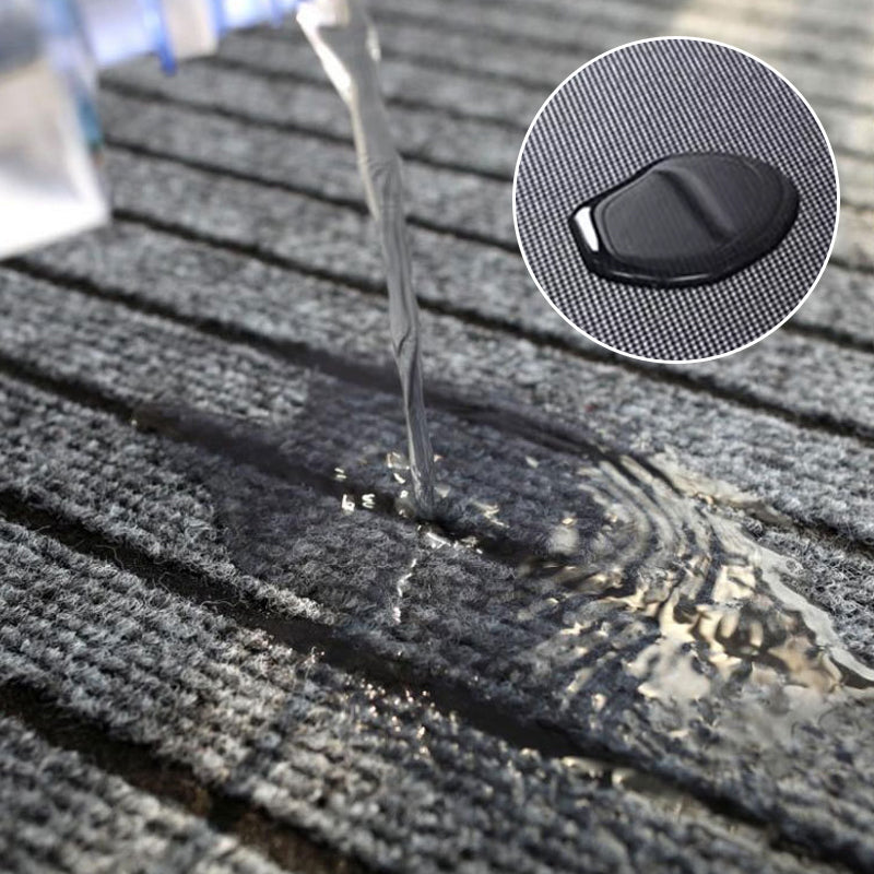 Non-slip, grease-resistant and washable carpet