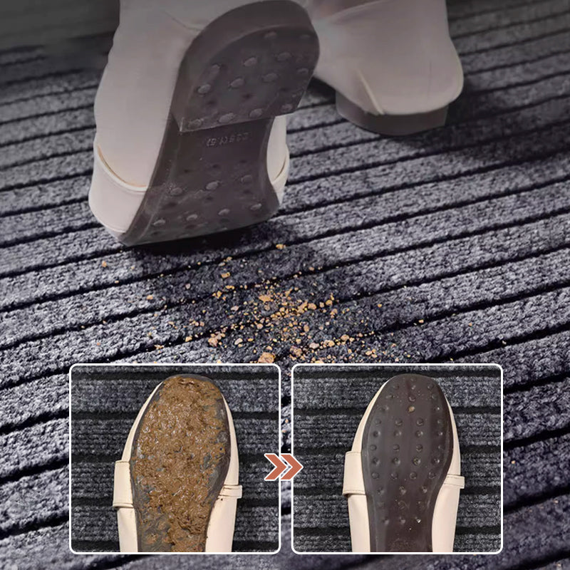 Non-slip, grease-resistant and washable carpet