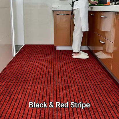 Non-slip, grease-resistant and washable carpet