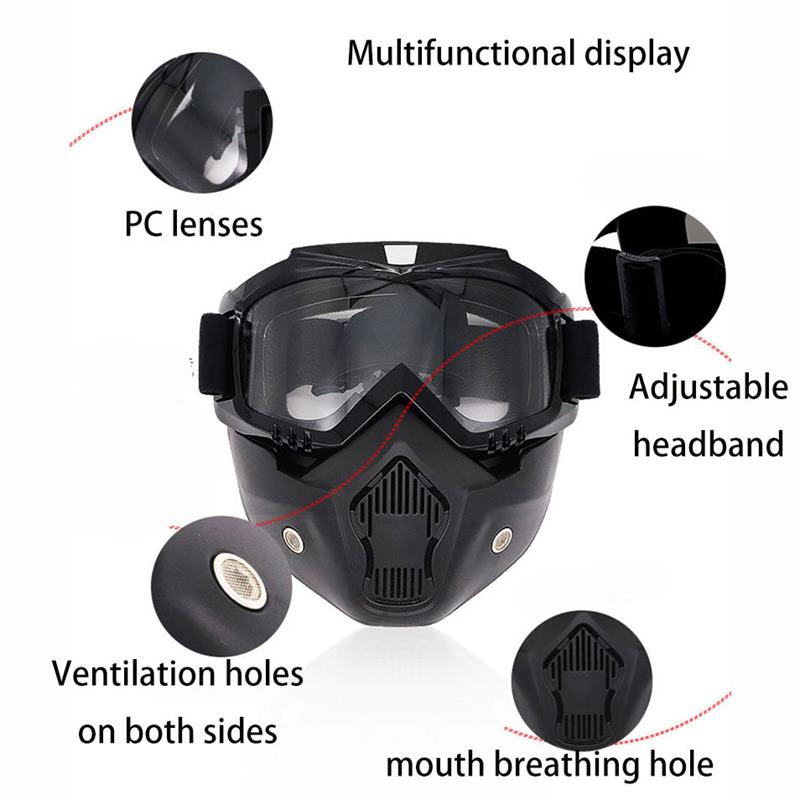 BowLift | Special mask for welding and cutting (glare protection, UV radiation protection, anti-dust)