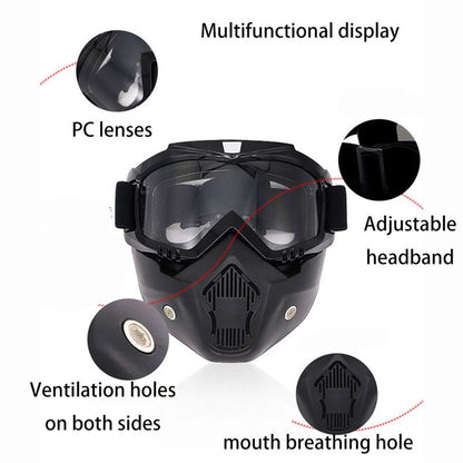 BowLift | Special mask for welding and cutting (glare protection, UV radiation protection, anti-dust)