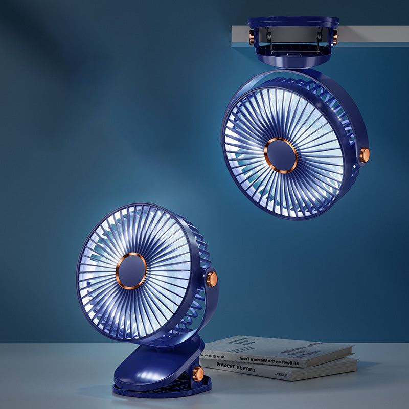 Rechargeable Clip-On Hanging Desk Air Conditioning Fan | Bowlift