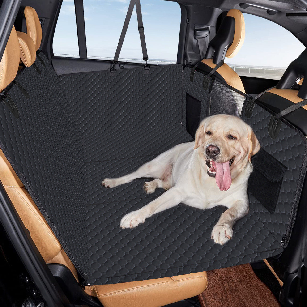Skanto | Car Seat Extender with Hard Bottom