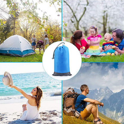 Lightweight, moisture-proof camping ground mat
